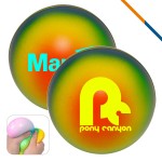 Fancy Rainbow Stress Ball with Logo