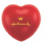 Heart Shape Stress Ball with Logo