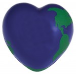 Logo Branded World Heart Squeezies Stress Reliever