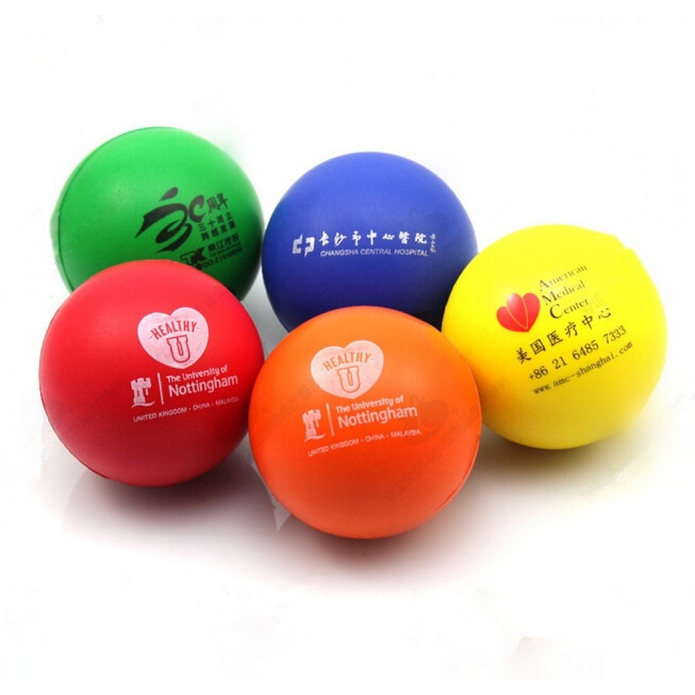 PU Soft Stress Ball Logo Branded PU Soft Stress Ball Logo Branded