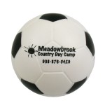 Custom Imprinted Soccer Ball Stress Reliever(close out)