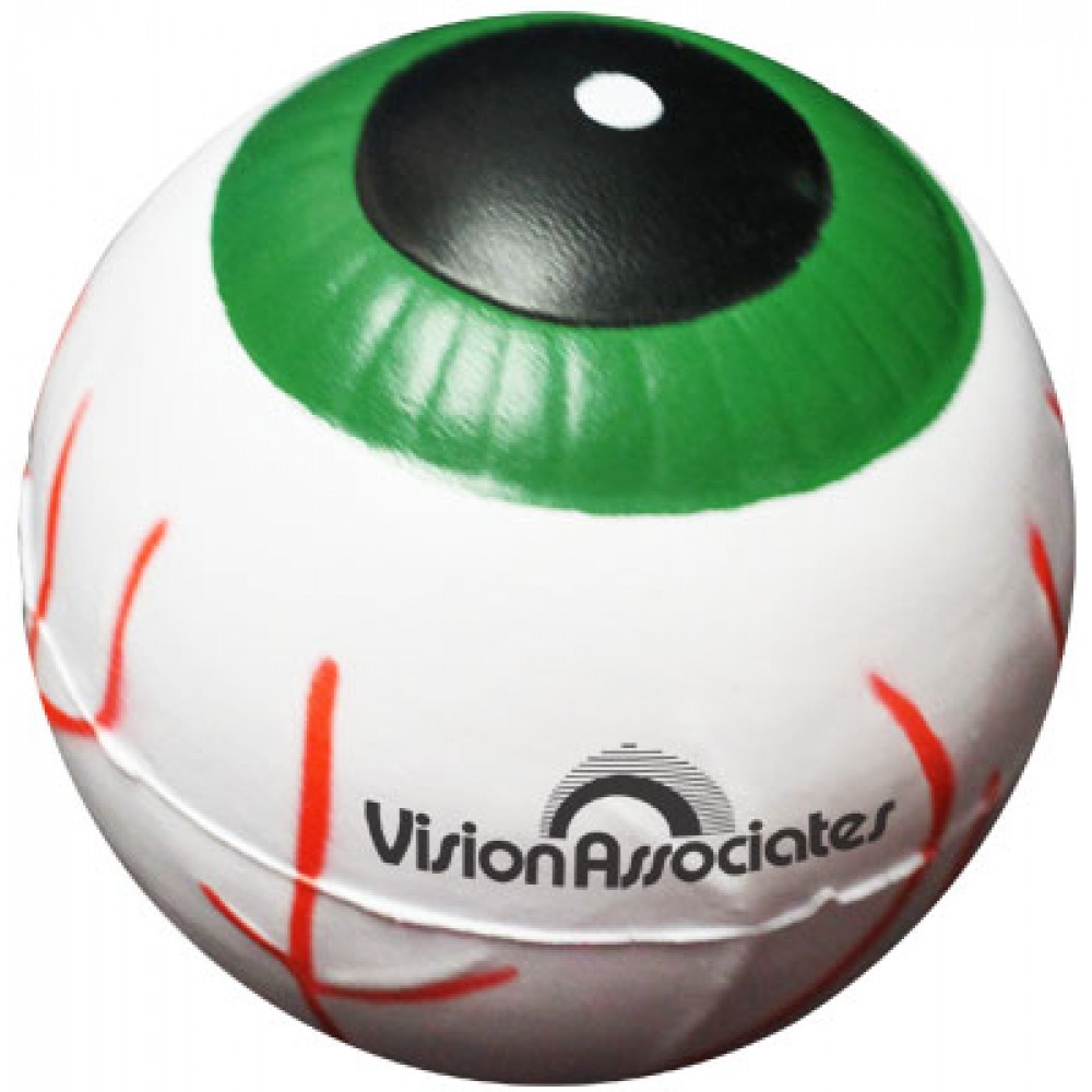 Custom Imprinted Eyeball Stress Reliever Custom Imprinted Eyeball Stress Reliever