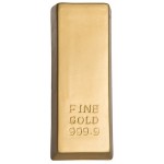Gold Bar Stress Reliever with Logo