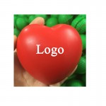 Heart-ShapeD PU Stress Ball Custom Imprinted