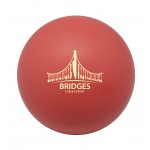 Customized Coral Squeezies Stress Reliever Ball
