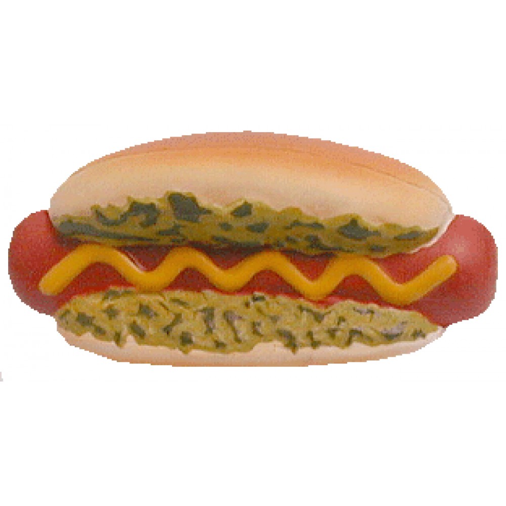 Logo Branded Hotdog Stress Reliever Logo Branded Hotdog Stress Reliever