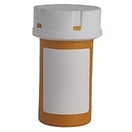 Pill Bottle Stress Reliever with Logo
