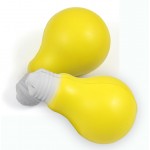 Smart light bulb shape stress reliever Custom Printed