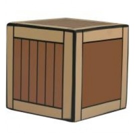 Crate Stress Reliever with Logo  Crate Stress Reliever with Logo