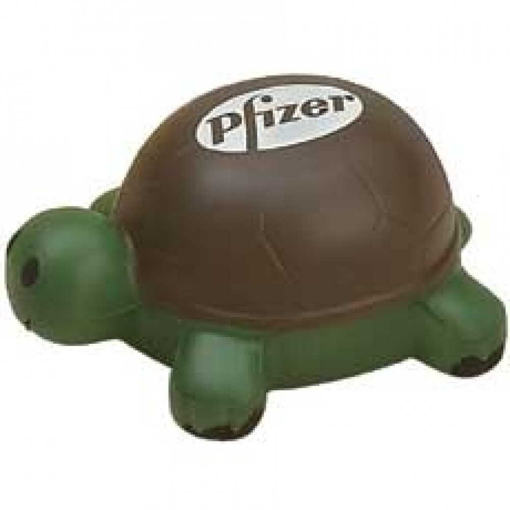 Custom Printed Turtle Stress Reliever Custom Printed Turtle Stress Reliever