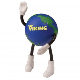 Globe Stick People with Logo  Globe Stick People with Logo