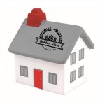 House Shaped Stress Ball with Logo