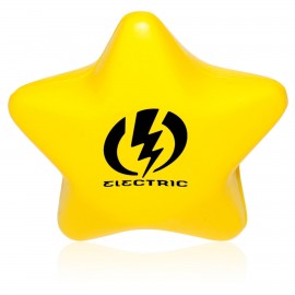 Logo Branded Star Stress Balls w/ Custom Logo PU Stress Reliever Balls