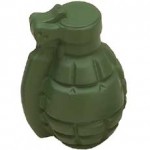 Logo Branded Grenade Stress Reliever