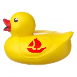 Ducky Shaped Stress Reliever w/ Custom Logo with Logo  Ducky Shaped Stress Reliever w/ Custom Logo with Logo