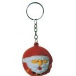 Custom Printed Keychain Series Santa Ball Stress Reliever