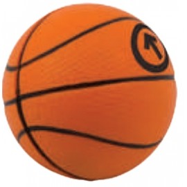 Basketball Stress Reliever with Logo  Basketball Stress Reliever with Logo