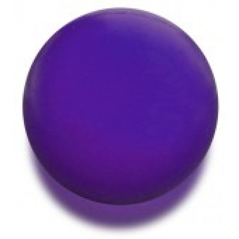 Solid Colored Purple Stress Ball Custom Imprinted Solid Colored Purple Stress Ball Custom Imprinted