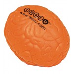 Brain Stress Reliever Orange Custom Imprinted