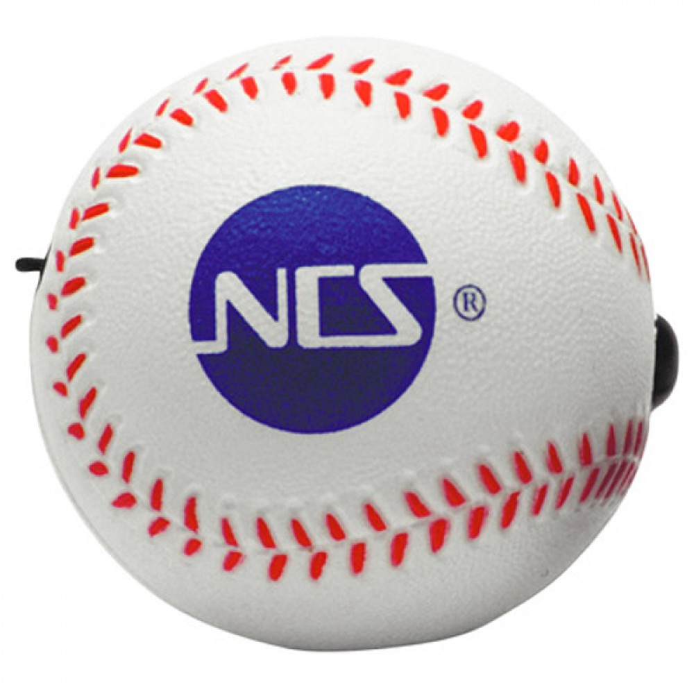 Logo Branded Baseball Stress Reliever Yo-Yo Logo Branded Baseball Stress Reliever Yo-Yo
