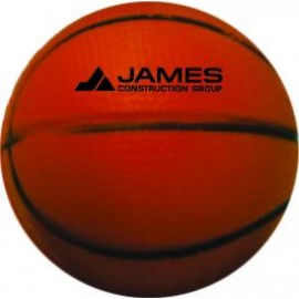Promotional 2" Basketball Stress Reliever