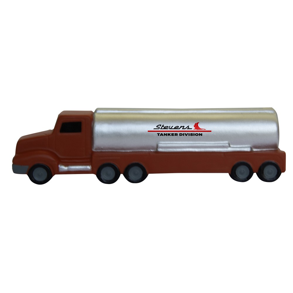 Tank Truck Squeezies Stress Reliever with Logo