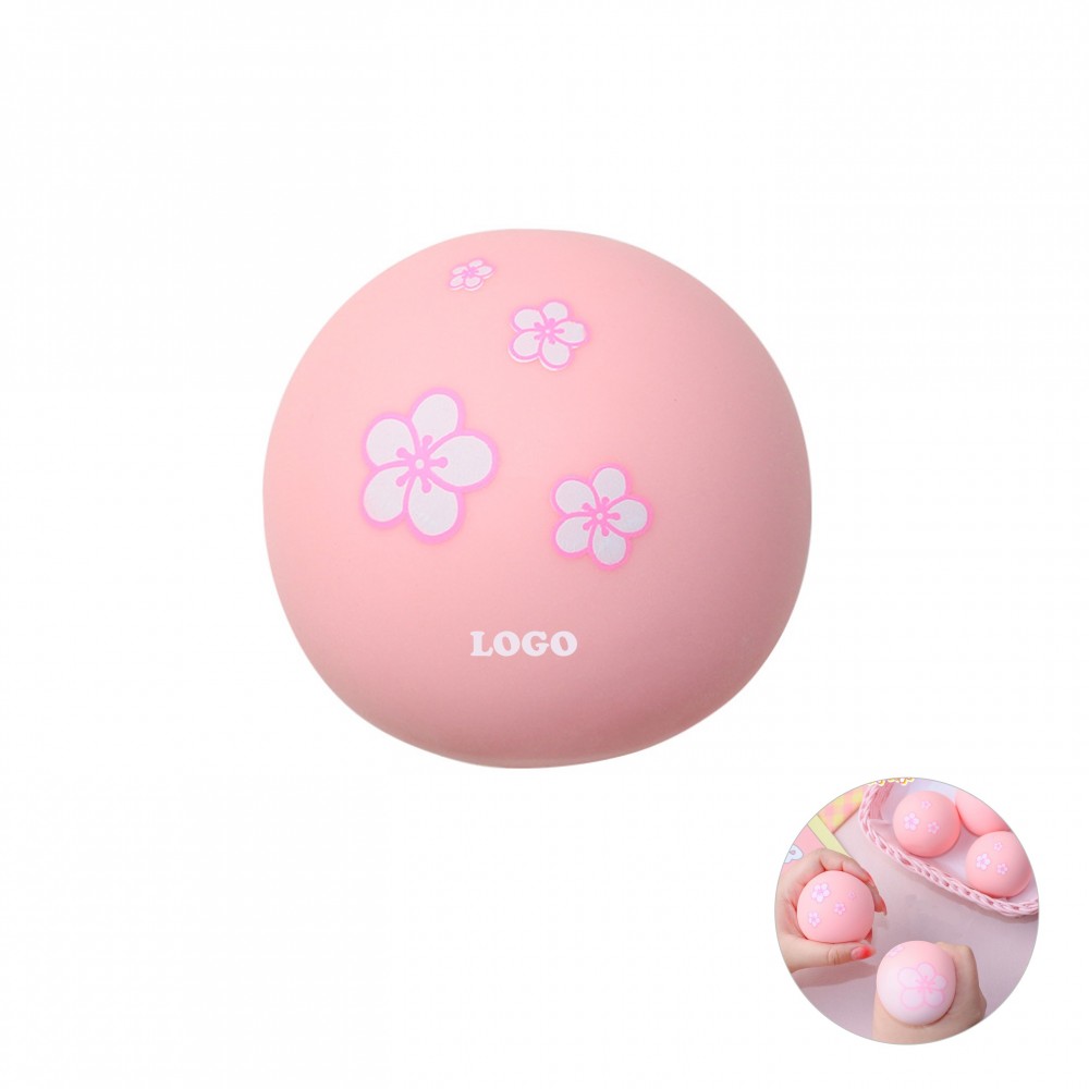 Stretchy Ball Fidget Toy (direct import) with Logo