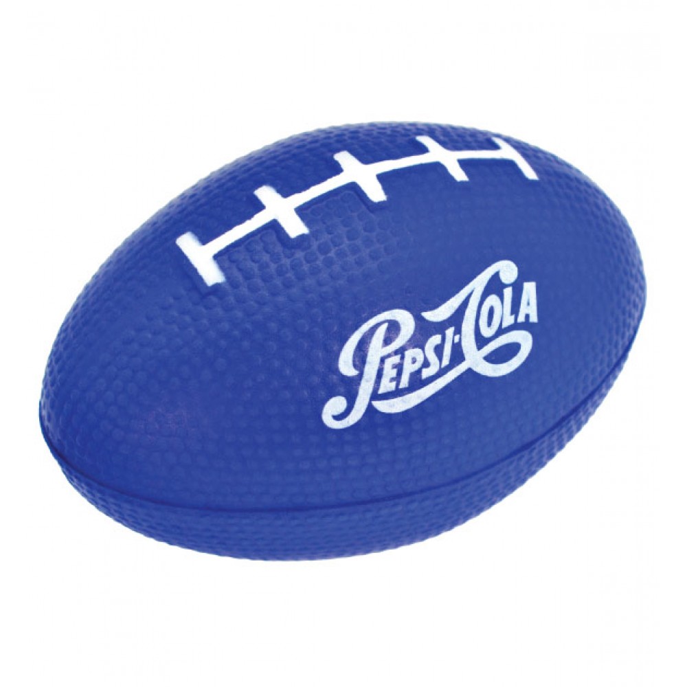 Blue Football Stress Ball Custom Printed Blue Football Stress Ball Custom Printed