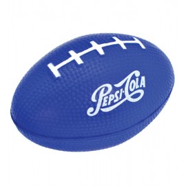 Blue Football Stress Ball Custom Printed