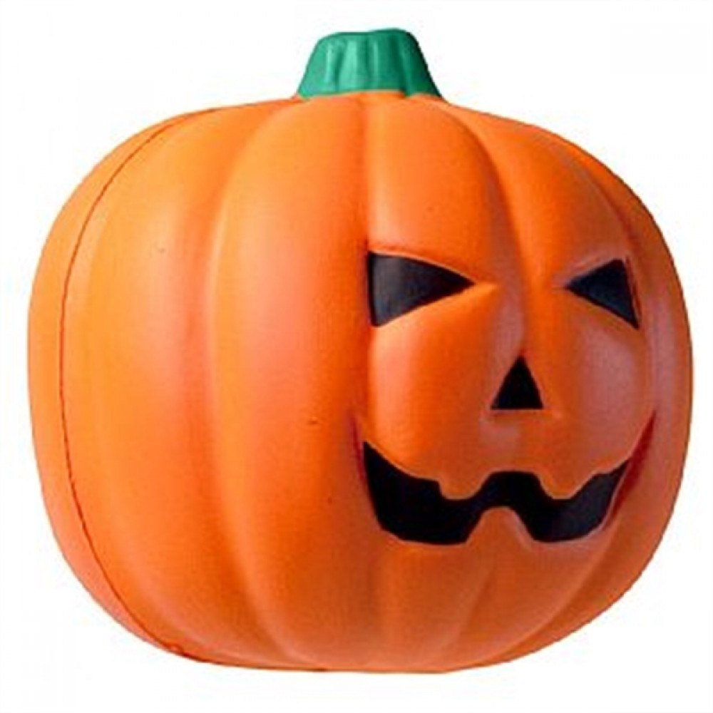 Halloween Pumpkin Stress Ball Toy with Logo