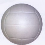 Custom Imprinted Sport Series Volley Ball Stress Reliever