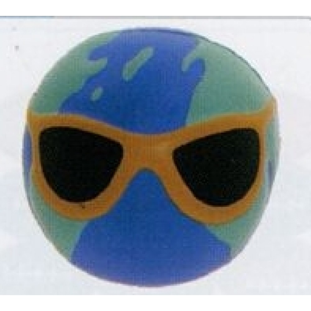 Logo Branded Sport Series Earth Ball w/ Sunglass Logo Branded Sport Series Earth Ball w/ Sunglass