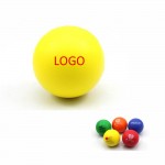 Logo Branded Round Stress Ball Reliever