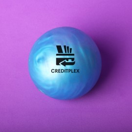 Customized Pearl Swirl Stress Ball  Customized Pearl Swirl Stress Ball