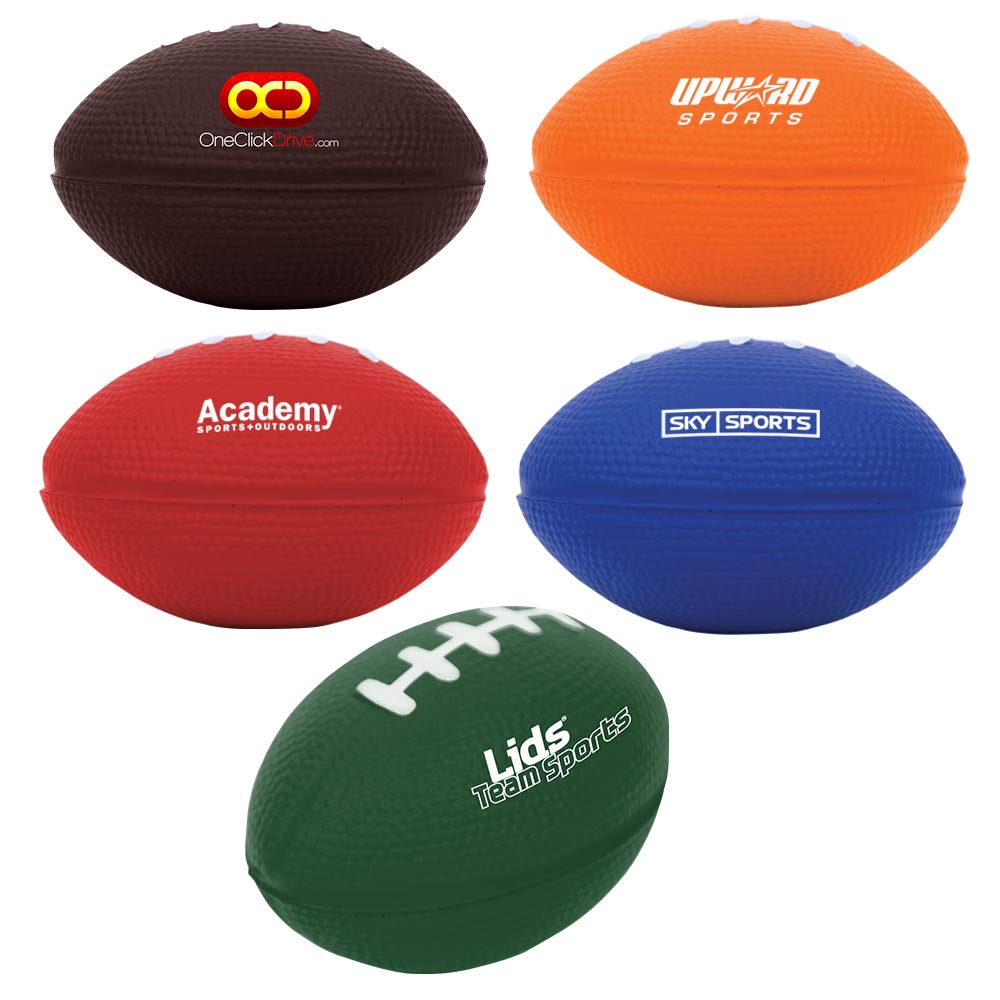 Logo Branded Football Stress Ball (Small) (Direct Import - 8-10 Weeks Ocean) Logo Branded Football Stress Ball (Small) (Direct Import - 8-10 Weeks Ocean)