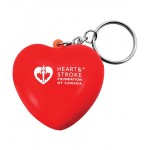 Promotional Heart Stress Reliever Keychain