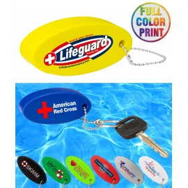 Floating Stress Reliever Keychain Ball- Full Color with Logo