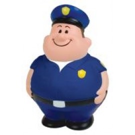 Policeman Stress Reliever with Logo  Policeman Stress Reliever with Logo