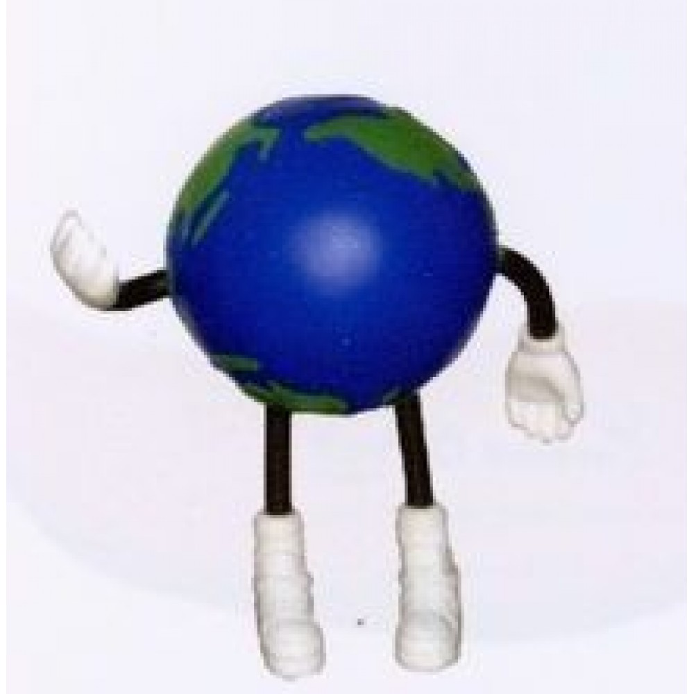 Custom Printed Earth Ball Figure Series Stress Reliever Custom Printed Earth Ball Figure Series Stress Reliever