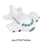 Logo Branded Airplane shaped stress reliever