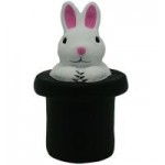 Custom Rabbit In A Hat Stress Reliever