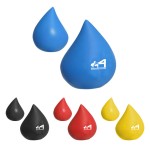 Water Drop PU Stress-Relieving Ball with Logo