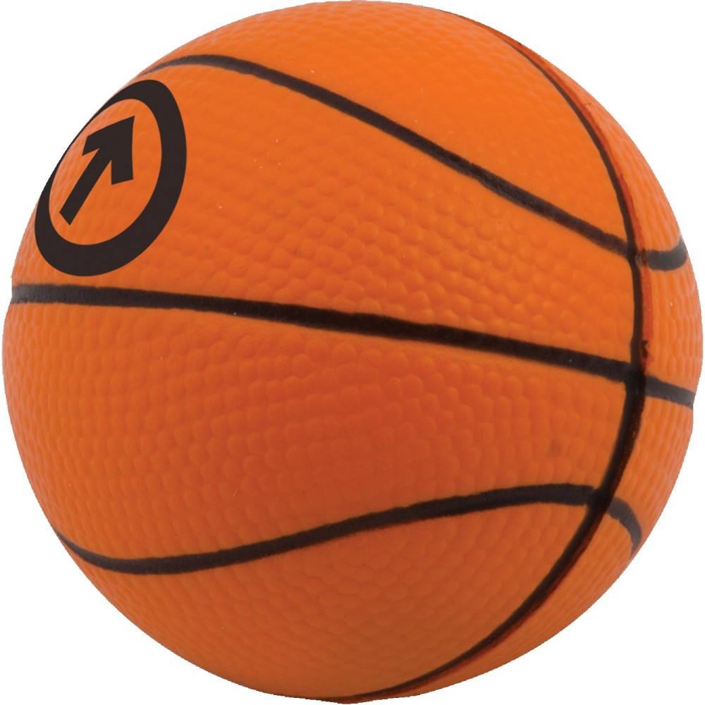Basketball Stress Reliever Custom Imprinted Basketball Stress Reliever Custom Imprinted