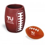 Football in Can Holder Combo Logo Branded