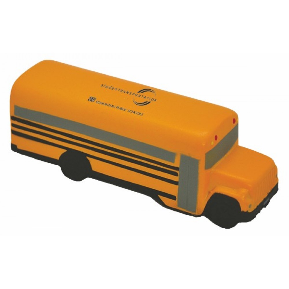 School Bus Stress Reliever with Logo