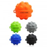 Stress-Relieving Silicone Popper Ball with Logo