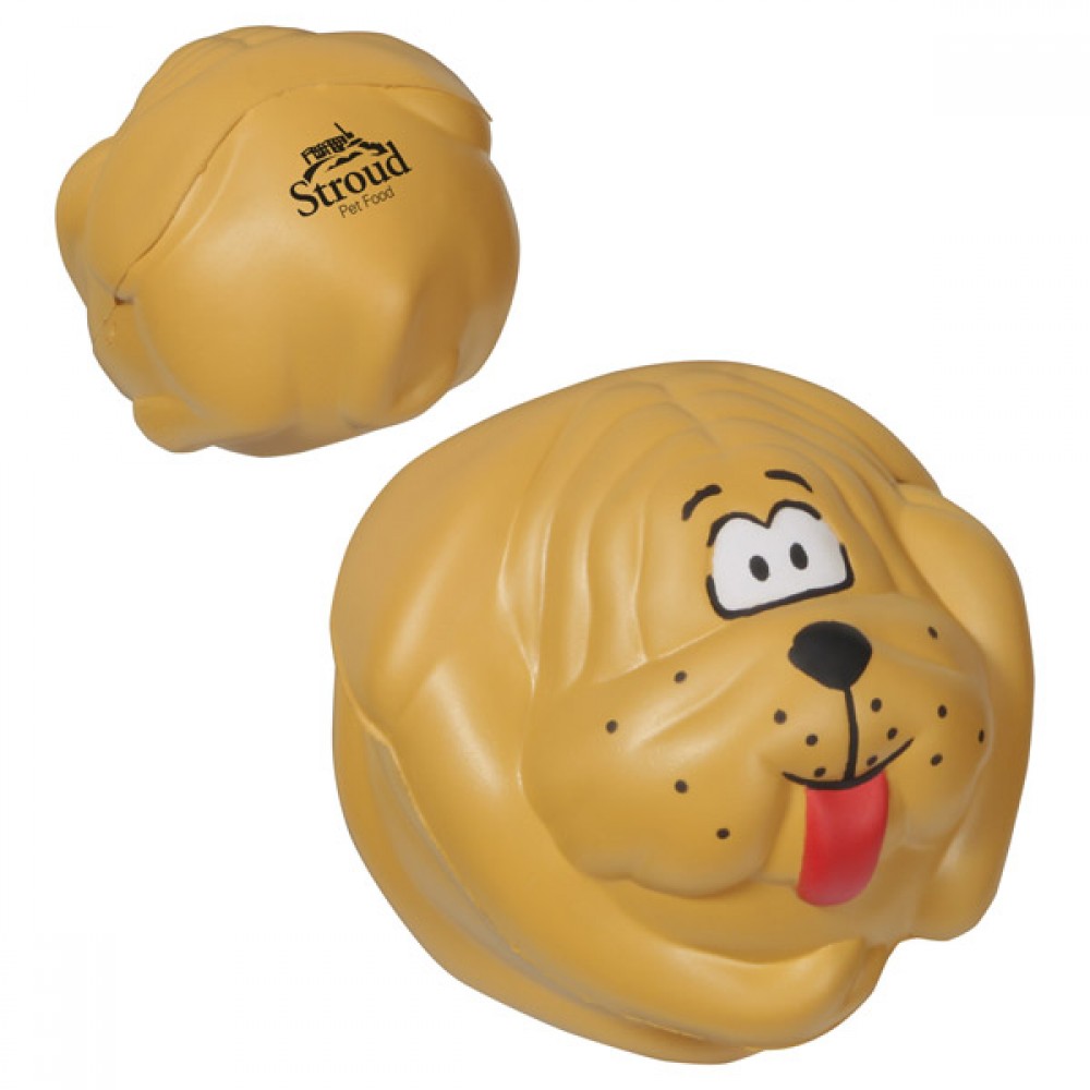Dog Ball Stress Reliever with Logo