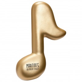 Musical Note Stress Reliever with Logo  Musical Note Stress Reliever with Logo