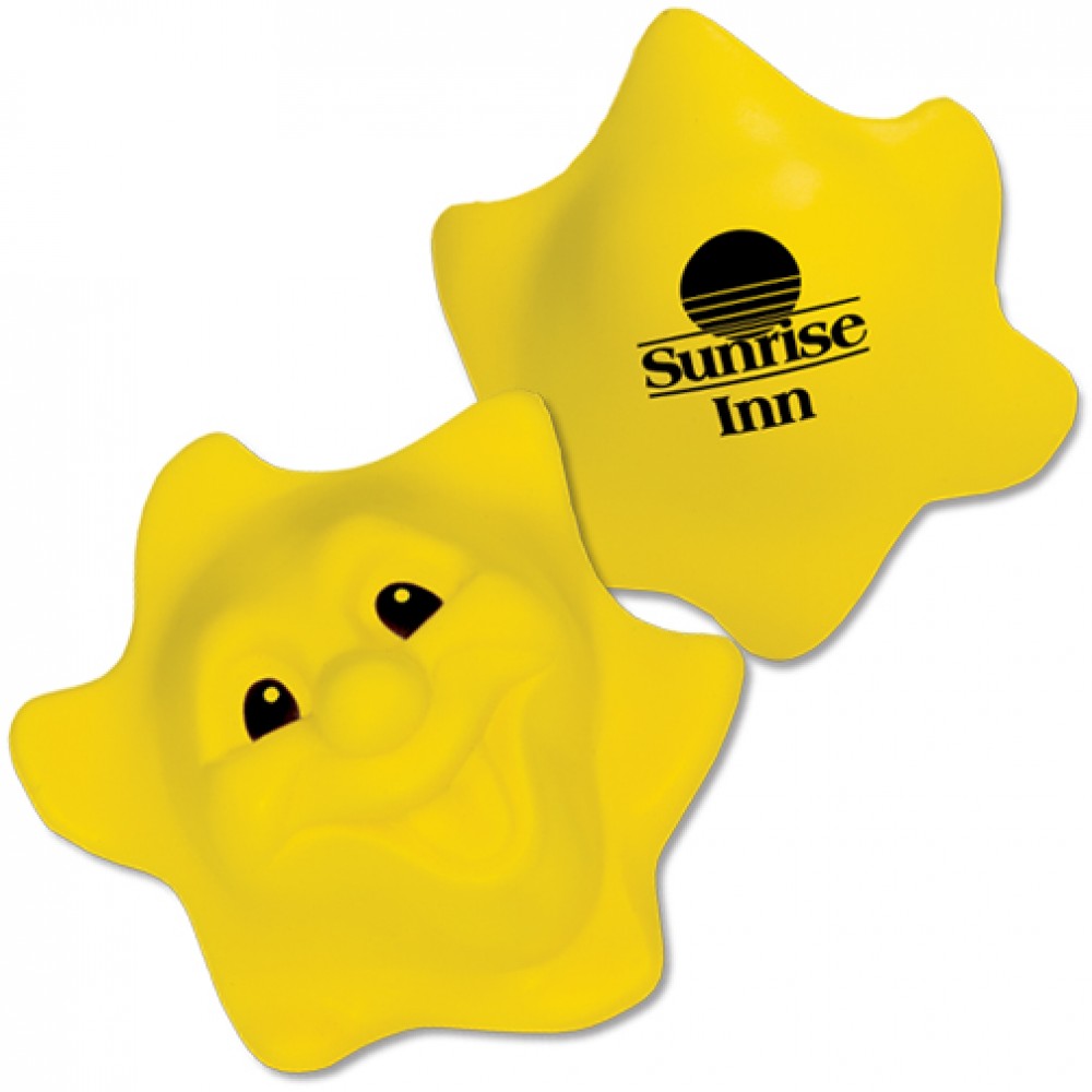 Sunny the Sunshine Stress Reliever Logo Branded