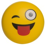 Custom Emoji Wink Wink Squeezies Stress Reliever